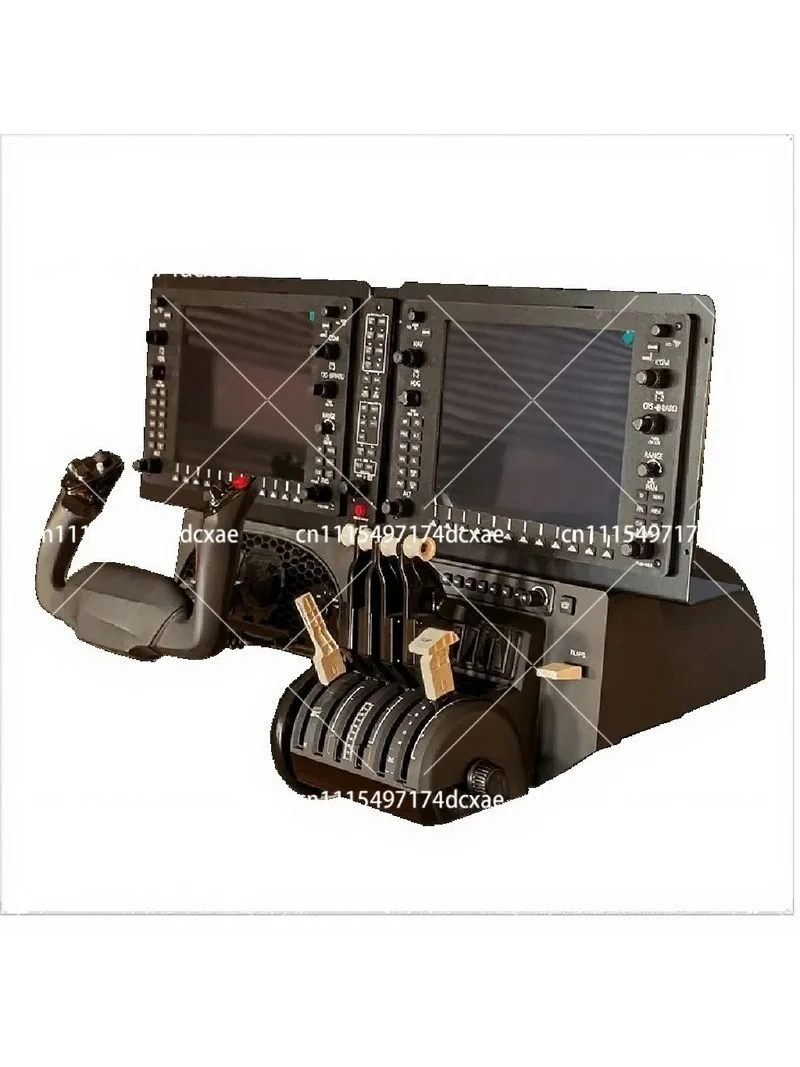 Simulated Flight G1000 Integrated Avionics PFD MFD Display Panel 10.4 Inch LCD Instrument Display