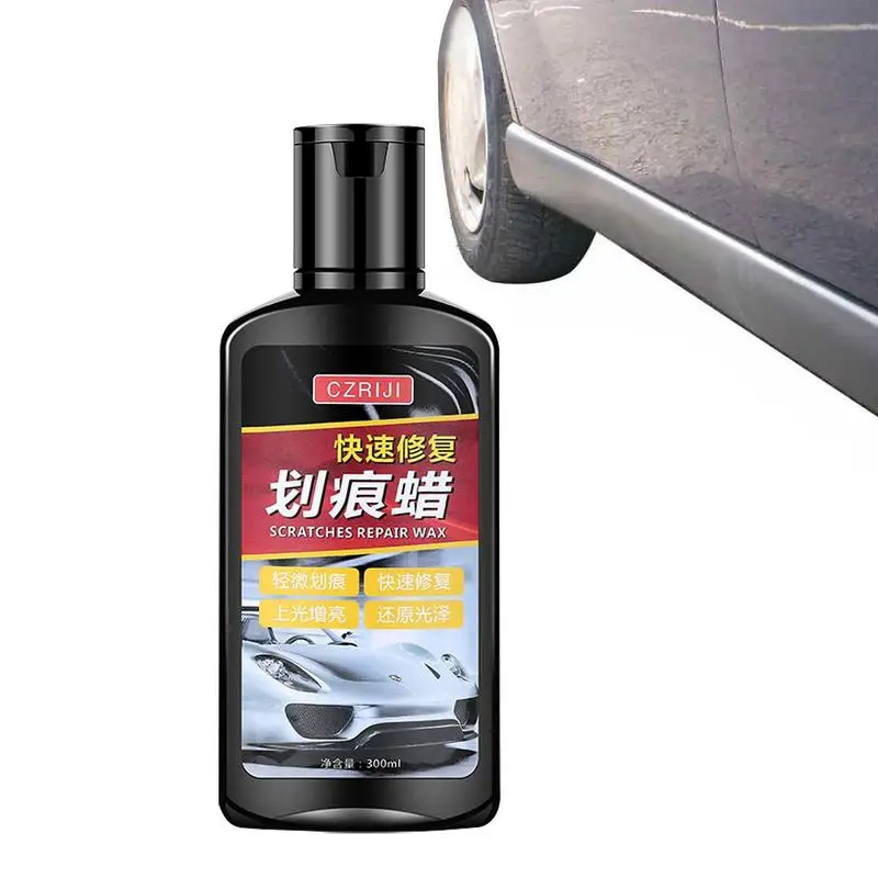 

Auto Paint Scratch Remover Solvent & Paint Restorer Professional Quik 1 Step Effective 300ml Car Scratch Eraser For Scuffs