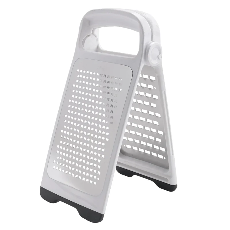 A21I-Foldable Cheese Graters, Detachable Handheld 2 Sided Ginger Shredder, Good Grip Cutting Board Tool, Kitchen Mini Planer