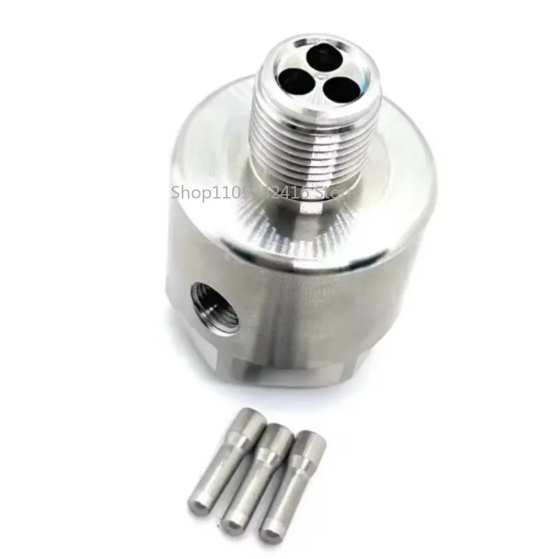 Common Rail Pump DRV Valve Connect Adaptor, CRIN CRDI Joint with Protective Filter for Diesel Fuel System Repair and Testing