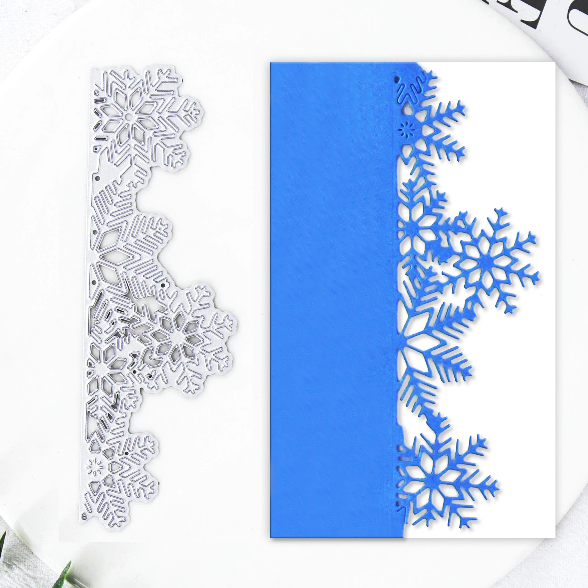 Christmas Snowflake Metal Cutting Dies Stencils for DIY Scrapbooking Decorative Embossing Handcraft Die Cutting Template