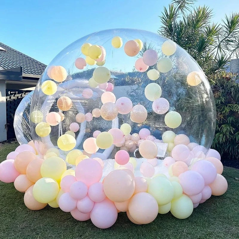 Casa Inflável Transparente em - Bubble Machine Outdoor avaliação e preço