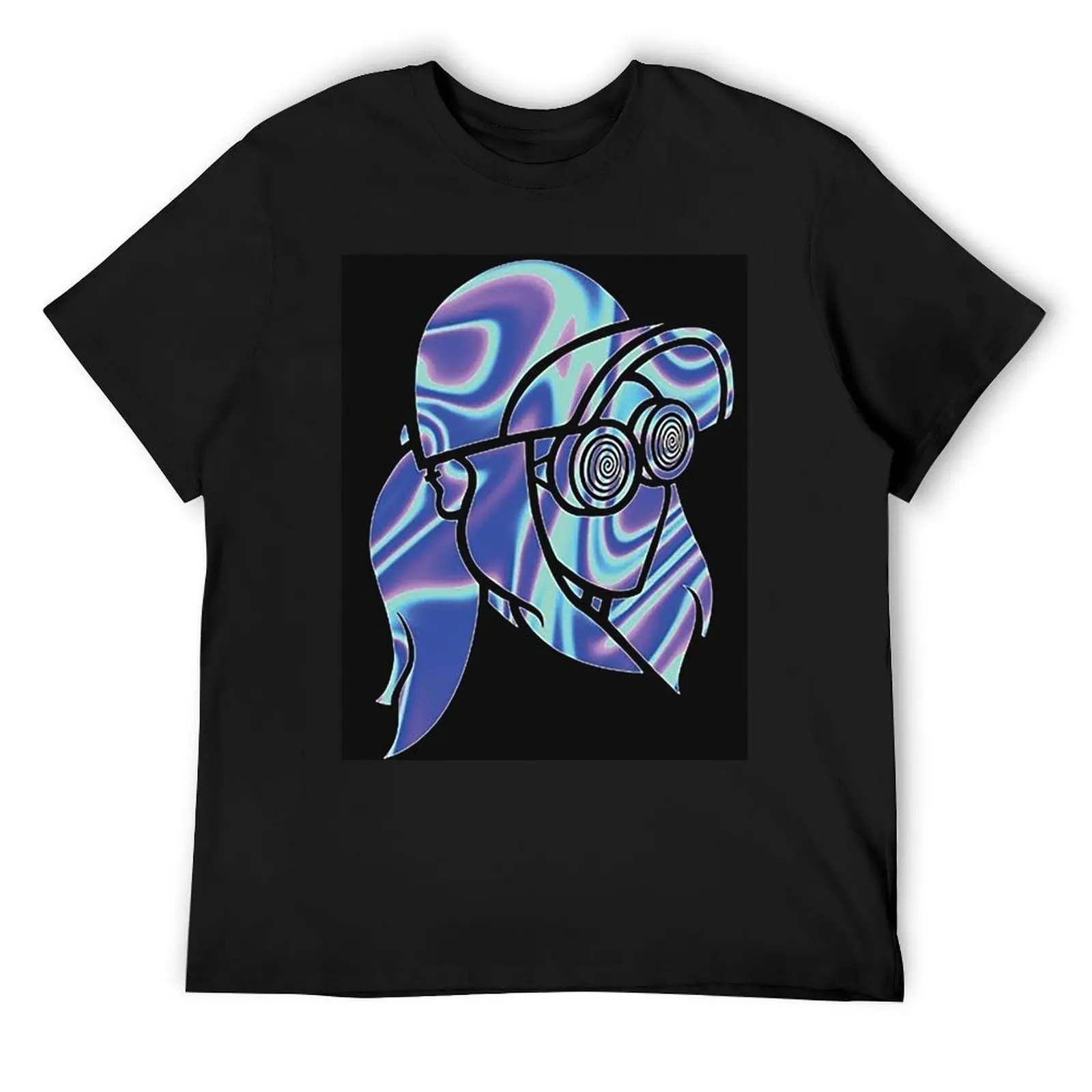 

best dj rezz rezz T-Shirt blue lock anime clothes cute tops designer shirts black t shirts for men