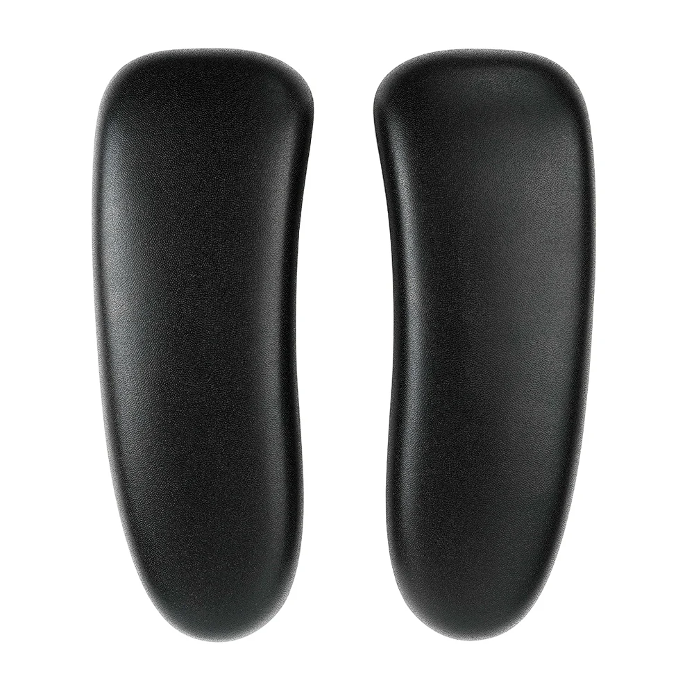 Vinyl Arm Pads Caps for Herman Miller Remasteres Aeron Office Home Chair Graphite/Black Fit Size A, B, C 1 Pair