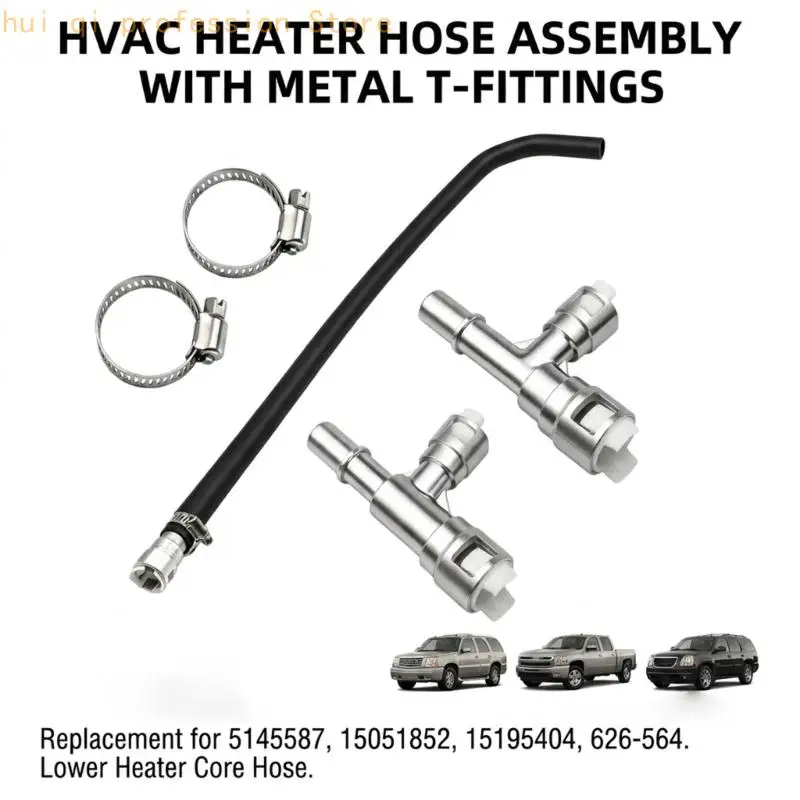 Kühlmittelleitungs-Ersatzsatz mit Metall-T-Stücken für SUV-Service 626-564 15051852 H8WE – Detail 10