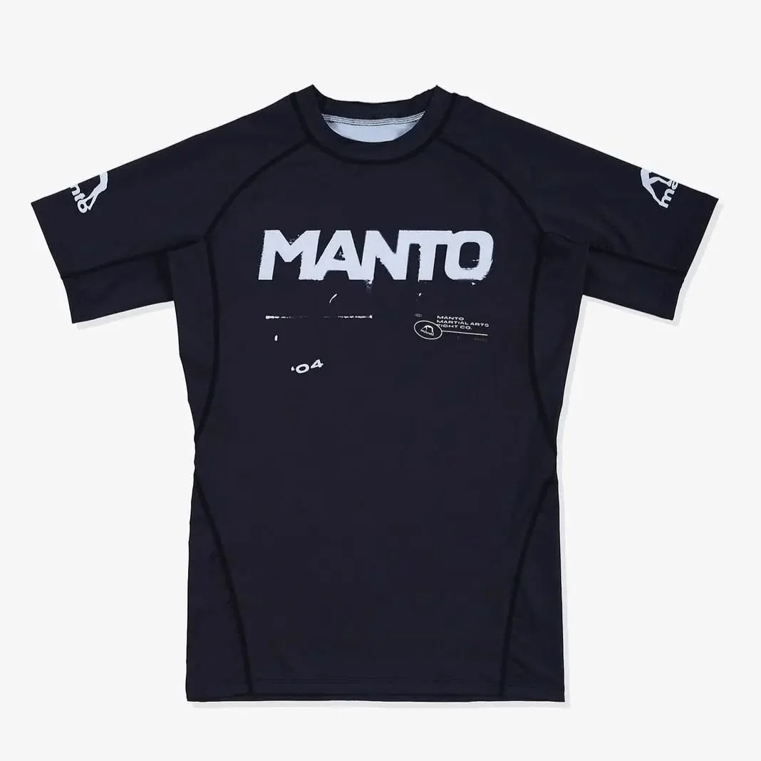 Hot Selling Minimalist Black Anti-wear Clothing Combat Fitness High Elasticity Short Sleeved T-shirt Beachwear Surfing Suit