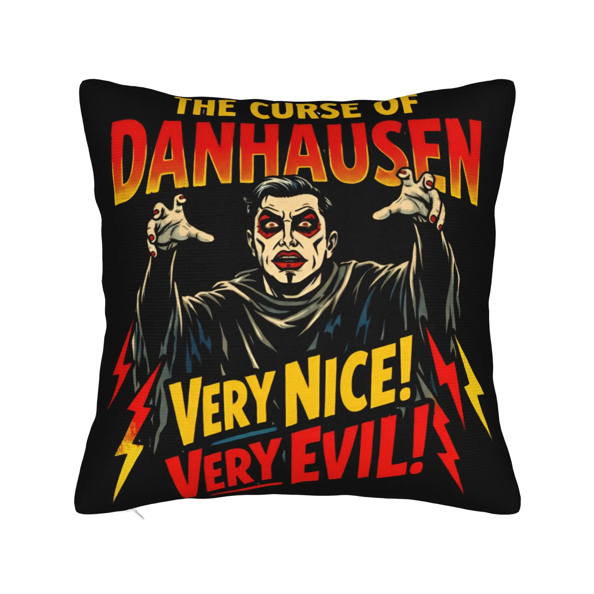 Danhausen Wrestlers Wrestling Square Pillow Case Nice Evil Cushion Covers Custom Zipper Decorative Pillowcover for Car 40*40cm