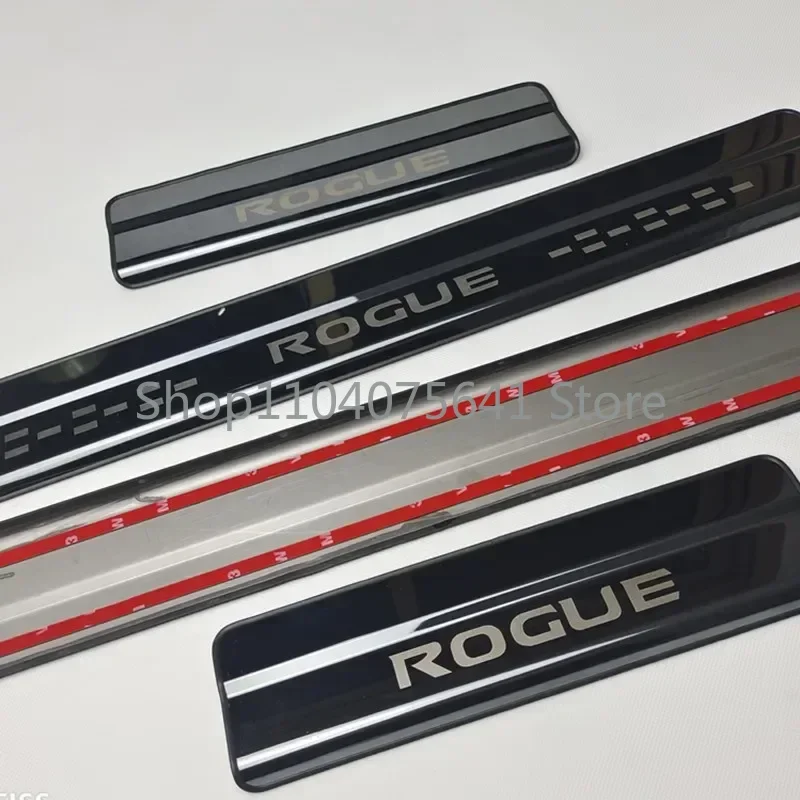 For Nissan Rogue X-Trail T32 2014 2015 2016 2017 2018 2019 2020 Stainless Steel Car Door Sill Scuff Plate Cover Trim Car styling