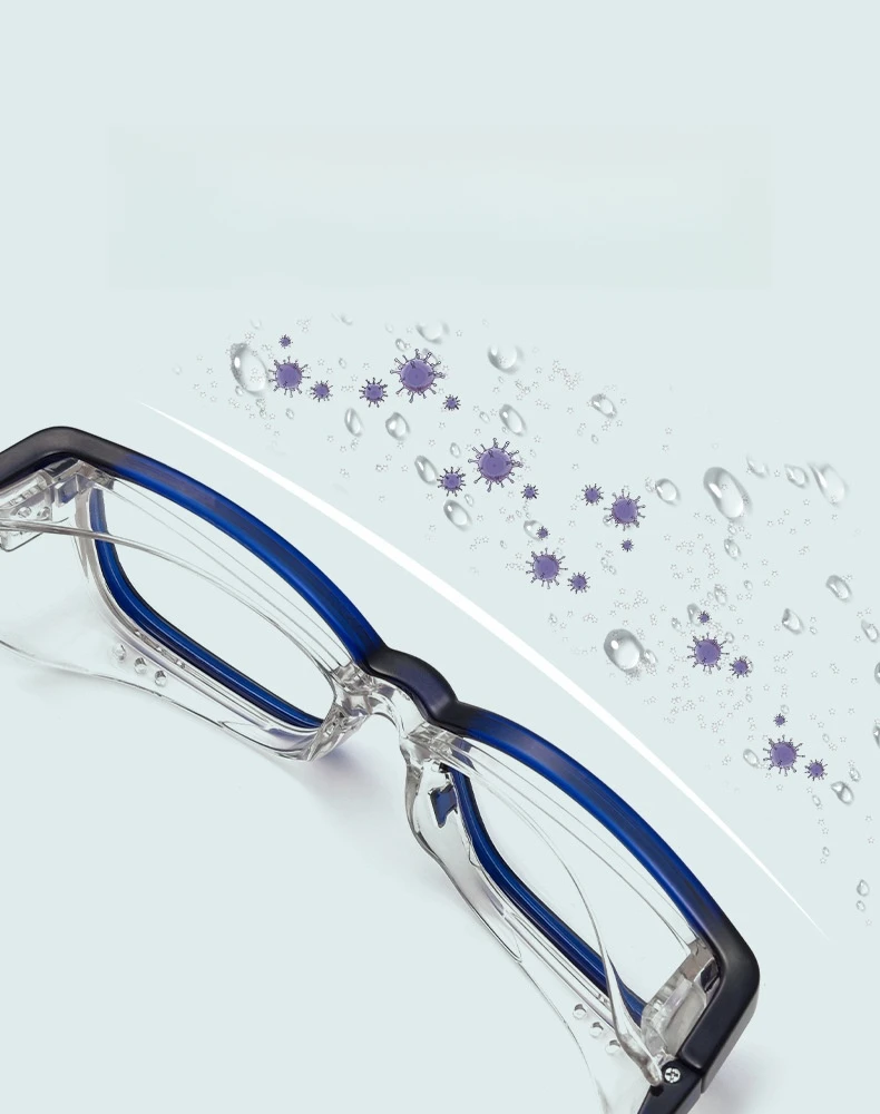 Yimaruili ultraleichte tr90 Anti-Schlag-Anti-Staub-Schutzbrille quadratische optische Brille Brillen fassungen Männer x91021l – Detail 3