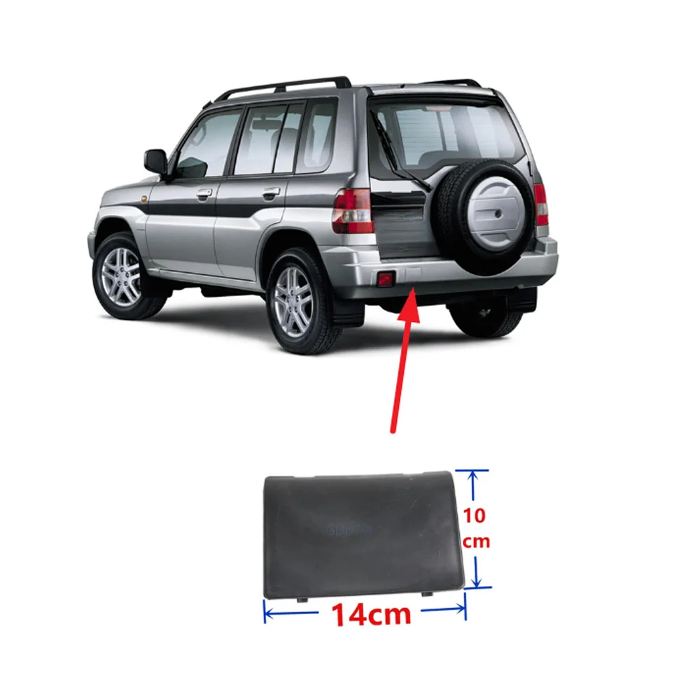 

10-14 Cm 1 Piece No Painting Rear Bumper Cover for Pajero Mini Tail Tow Cover for Montero Pinin Check Car Pictures MR533419