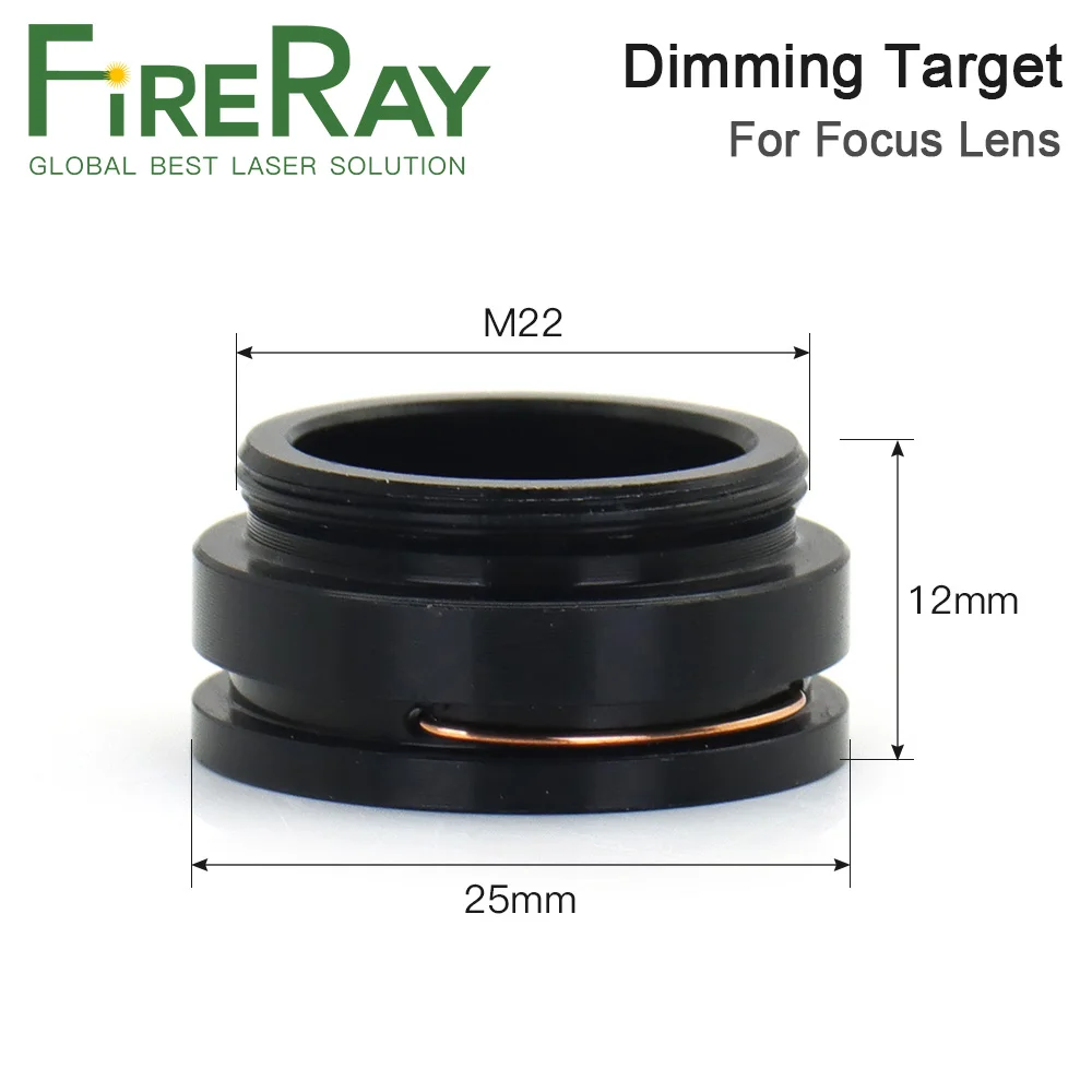 Dispositivo di calibrazione del percorso laser FireRay Kit di allineamento del regolatore di luce Obiettivo di regolazione per macchina Co2 per regolare il collimare il laser