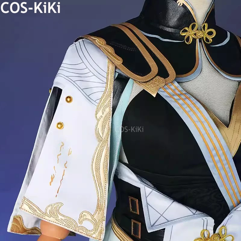 COS-KiKi Wuthering Waves Jinhsi Game Suit Sexy Lovely Uniform Gorgeous Cosplay Costume Halloween Party Role Play Outfit Women