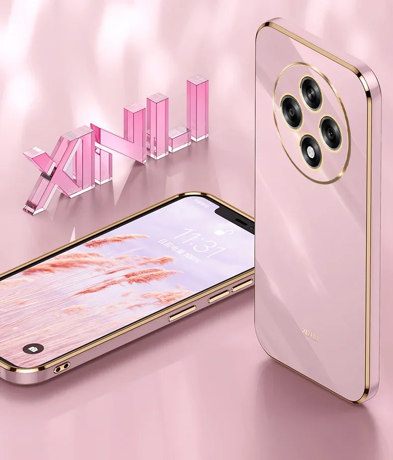 For Reno 12F Case Cover For OPPO Reno 12F 5G High Quality Soft TPU Anti-fingerprint Camera Protection Case Cover