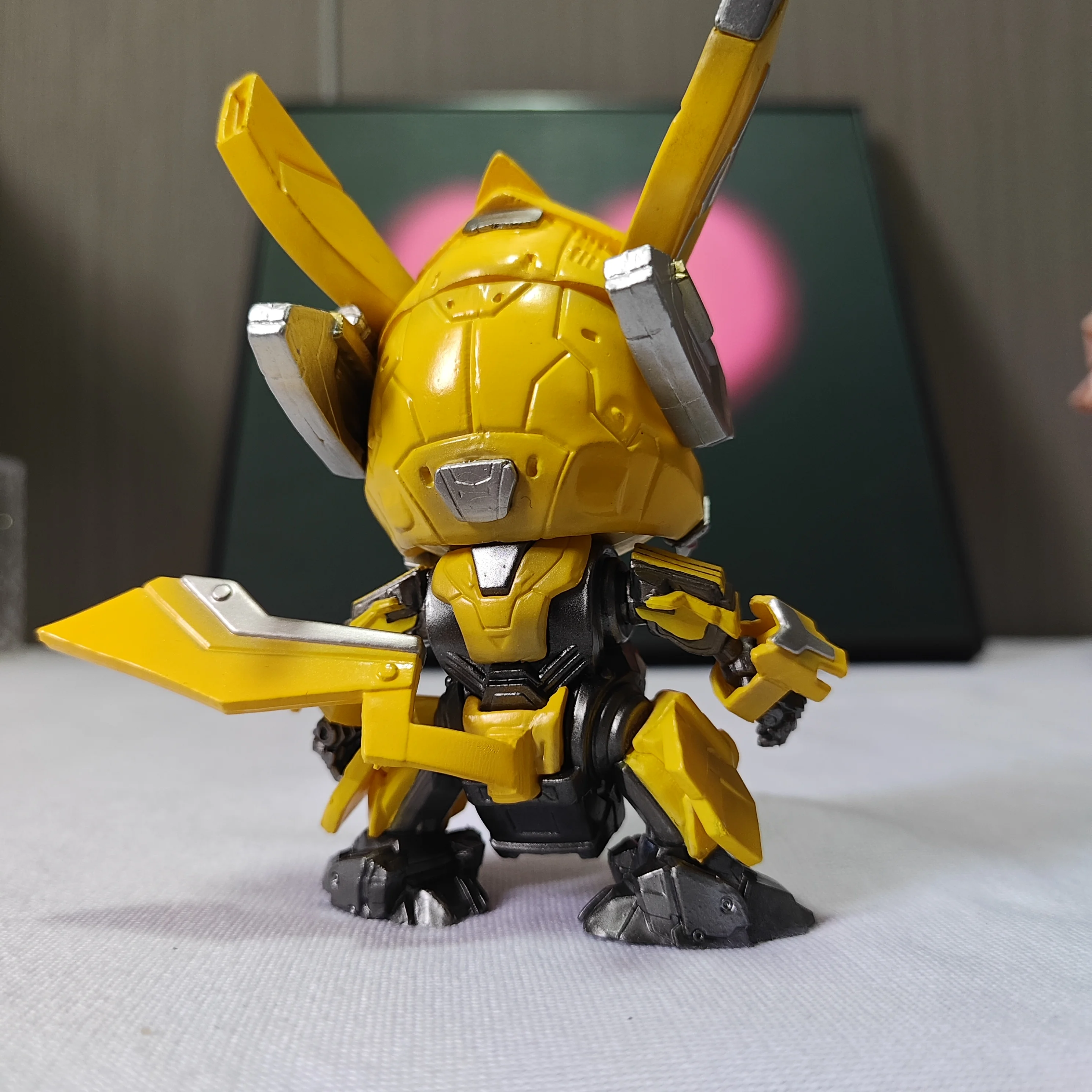 Pikachu Bumblebee Peripheral Figurine Model Table Decoration, Birthday Gift, Trendy Toy Scene Decoration, Car Decoration - view 2