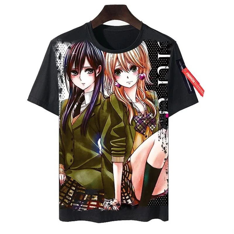 Nueva Camiseta con Aroma a Cítricos, Ropa con Aroma a Naranja, Camiseta Transfronteriza del Sudeste Asiático, Camiseta Informal de Manga Corta