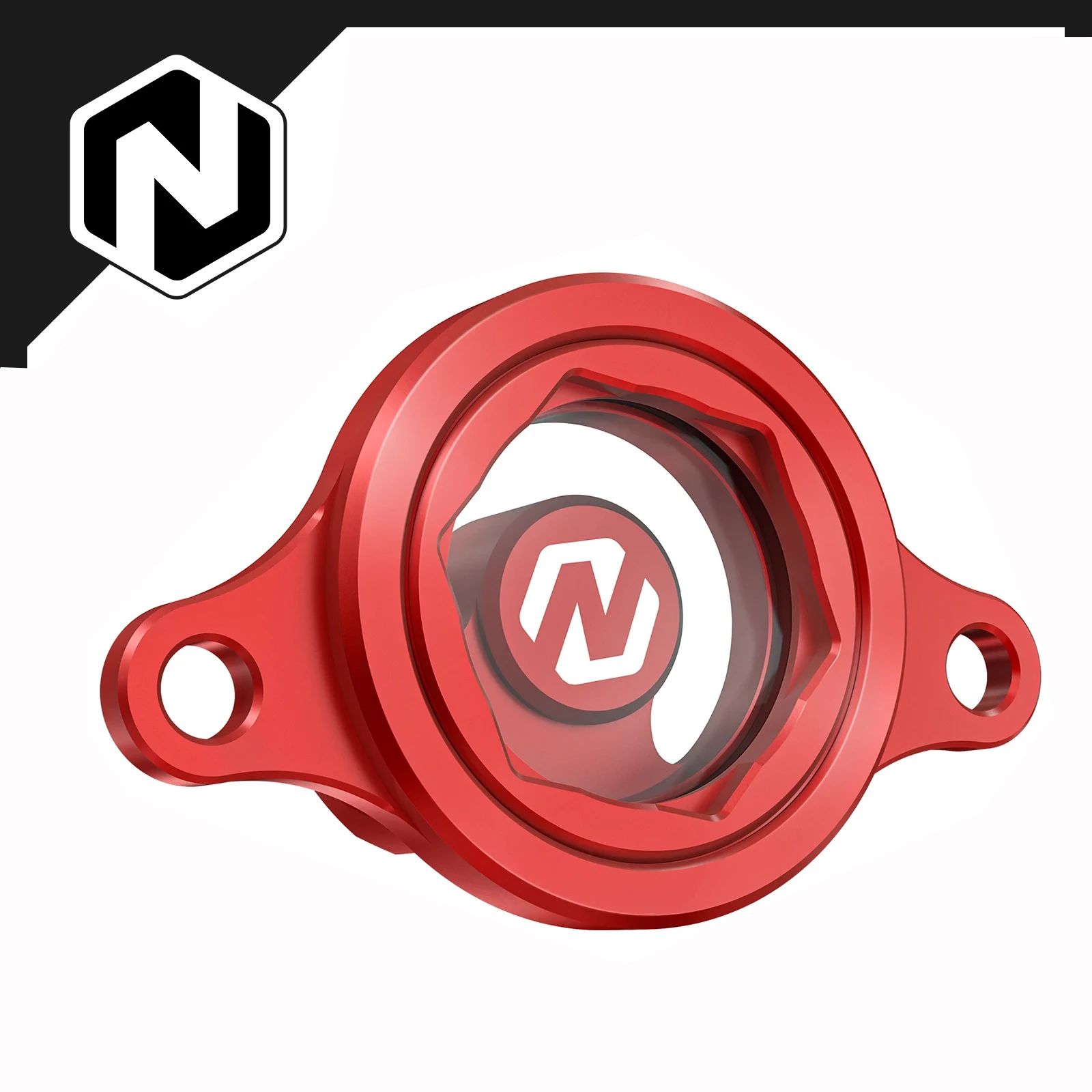 

NICECNC For Honda CRF 450 R CRF450R 2009-2016 2015 2014 2013 2012 2011 Aluminum Alloy Transparent Engine Oil Filter Cover Cap