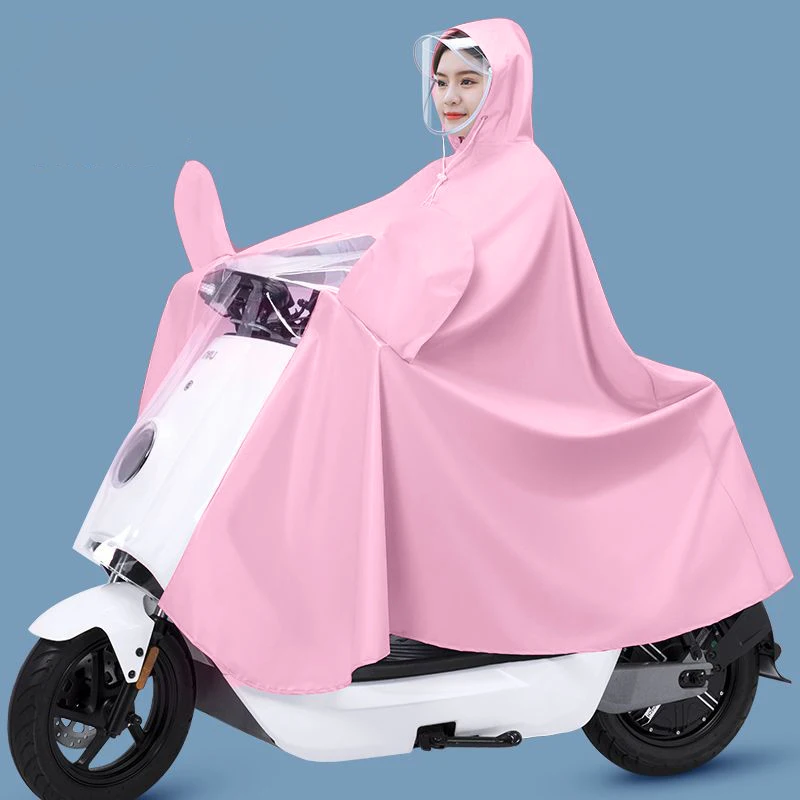 Poncho adulto unissex à prova d'água, poncho de chuva ao ar livre, bicicleta, ebike, motocicleta, scooter, ciclismo, capa de chuva