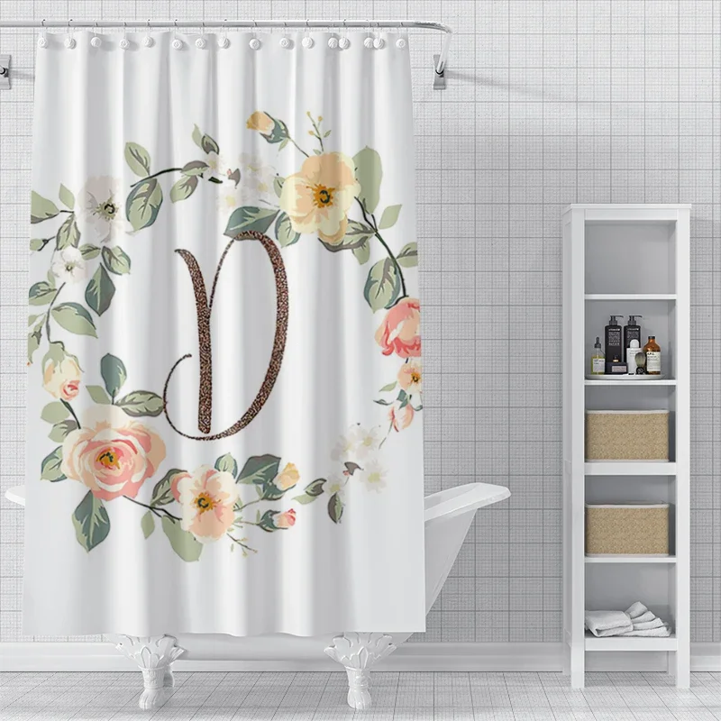 Home decor 26 letter shower curtains for bathroom waterproof fabric bathroom Curtains modern shower curtain 180x200 240x200