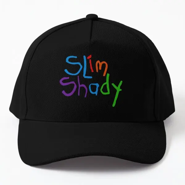 

Slim Shady Lp Design Baseball Cap Hat Casual Snapback Women Outdoor Mens Boys Casquette Summer Spring Czapka Black Bonnet