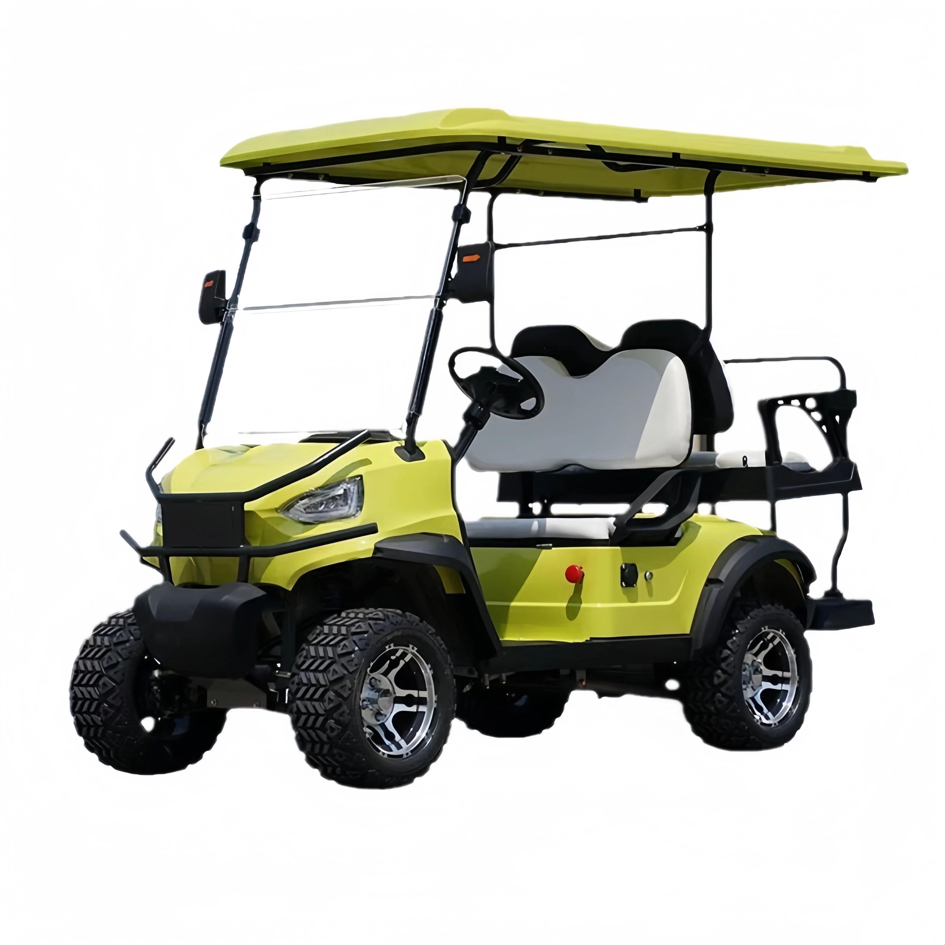 High Quality CE Approved 2+2 Type 4 Seat Off-Road Electric Golf Cart