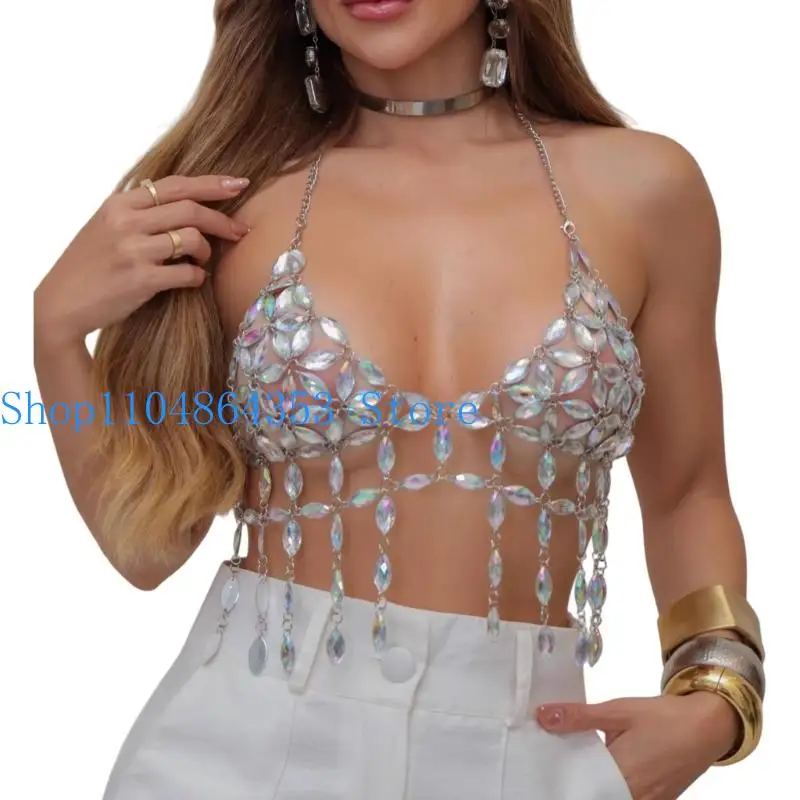 652F Easy Change Detachable Strap Top for Multiple Styles in Clubs and Outings