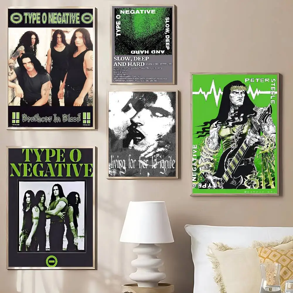 T-Type O N-Negative Good Quality Prints and Posters Vintage Room Home Bar Cafe Decor Aesthetic Art Wall Painting