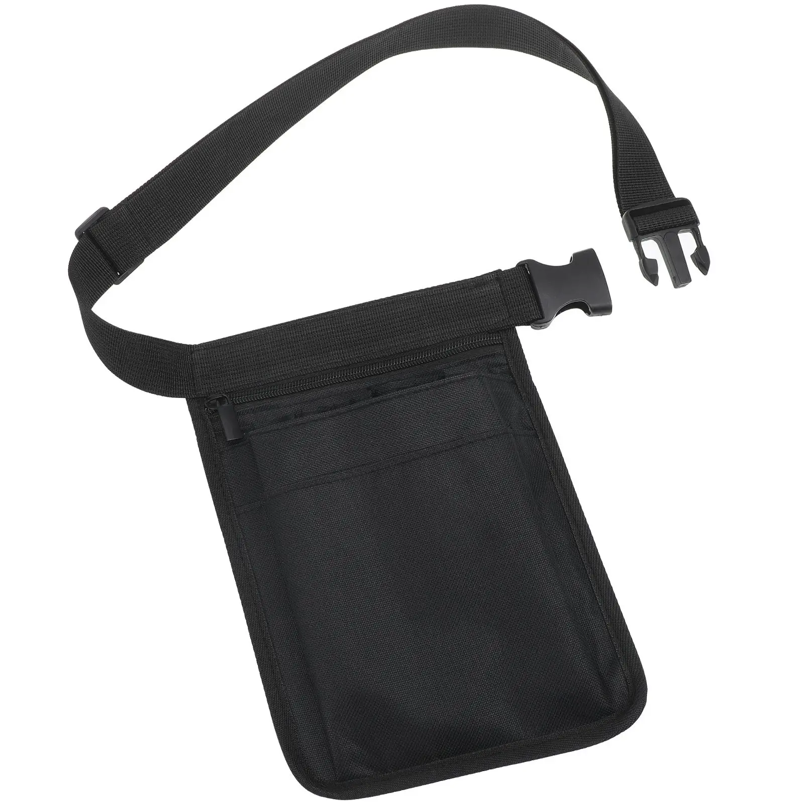 

Elastic Waist Tool Bag Storage Fanny Pack 29 5-49 2 Inches Foldable Nurse Belt Black Oxford Waterproof Multiple Pockets Medical