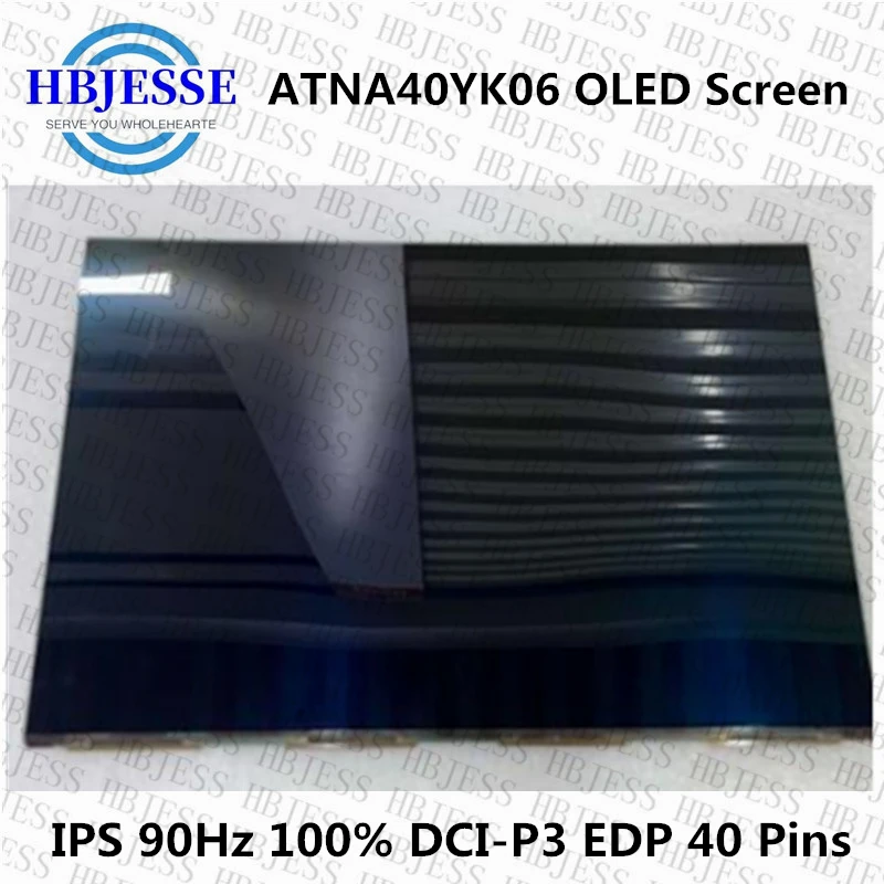 Tela Oled para Asus Zenbook 14 K3402 K3402z Ips Painel 90hz Não-toque 2880×1800 Atna40yk06 Atna40yk060 14