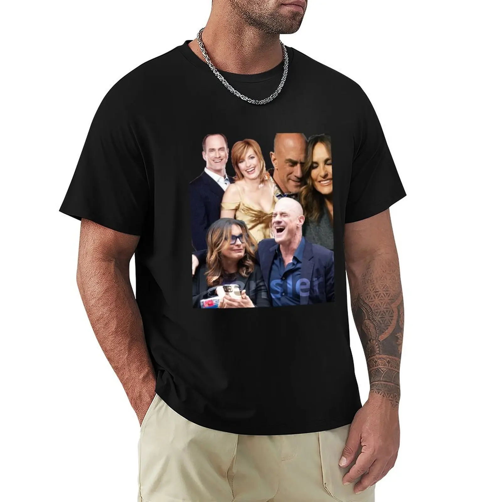 

Bensler SVU T-Shirt Big and Tall Basic Tee Shirt