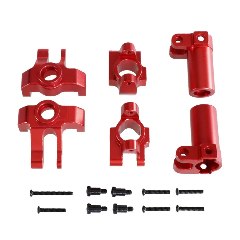 

Mangniu Rc Car Upgrade Metal Parts Steering Knuckle C Hub Rear Axle Hub Set For 1 12 Mn86s Mn128 Rc Crawler Car Accessories
