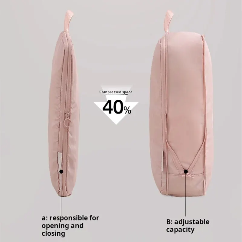 Compression Storage Bag Expansion Waterproof Travel Portable Handheld Clothes Separation Storage Bag