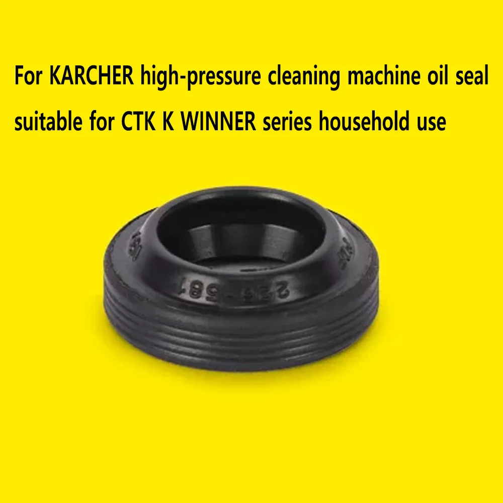 Retentor de óleo para lavadoras de alta pressão Karcher, compatível com a série CTK K WINNER, para uso doméstico.