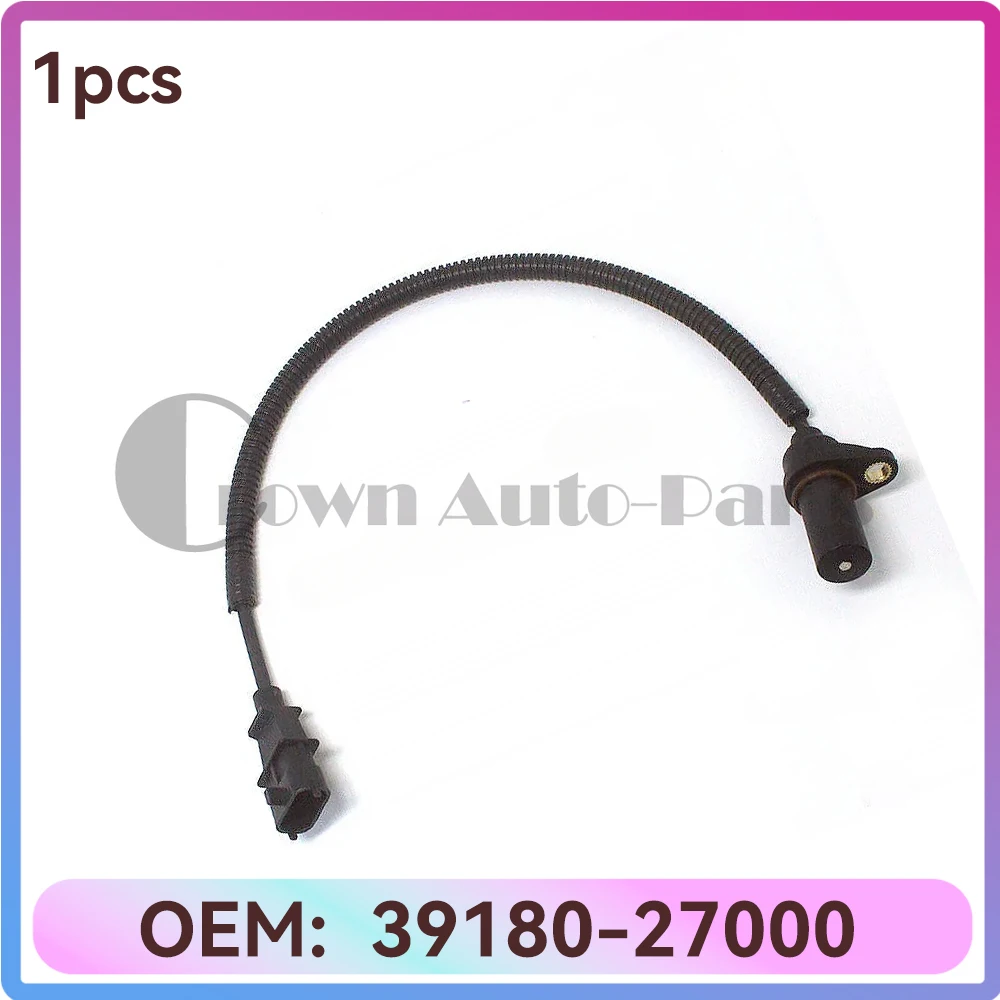 

1pc 39180-27000 Crankshaft Position Sensor for Hyundai Santa Fe, Sonata, Tiburon, Kia Magentis, Optima, Sportage 3918027000