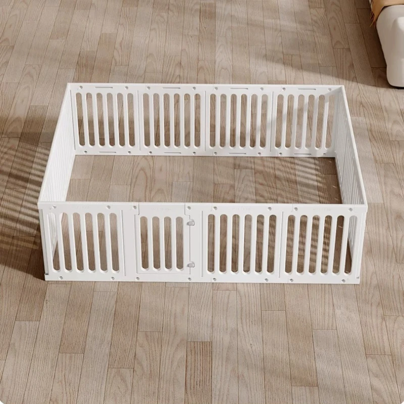Playpen Grating Balcony Dog Fence Equipment Large Modular Indoor Acrylic Modern Dog Fence Nordic Kennel Barrera Perro Home Decor