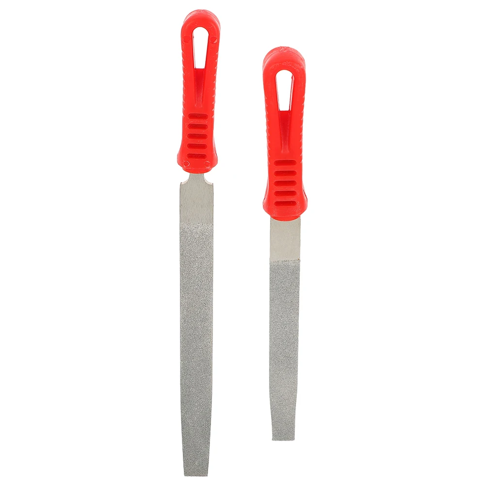 2Pcs 6inch 8inch Flat Plate File Wood Rasps Metal Files Hand Drywall Sanding Polishing Tools Abrasive Diamond Coated Grit