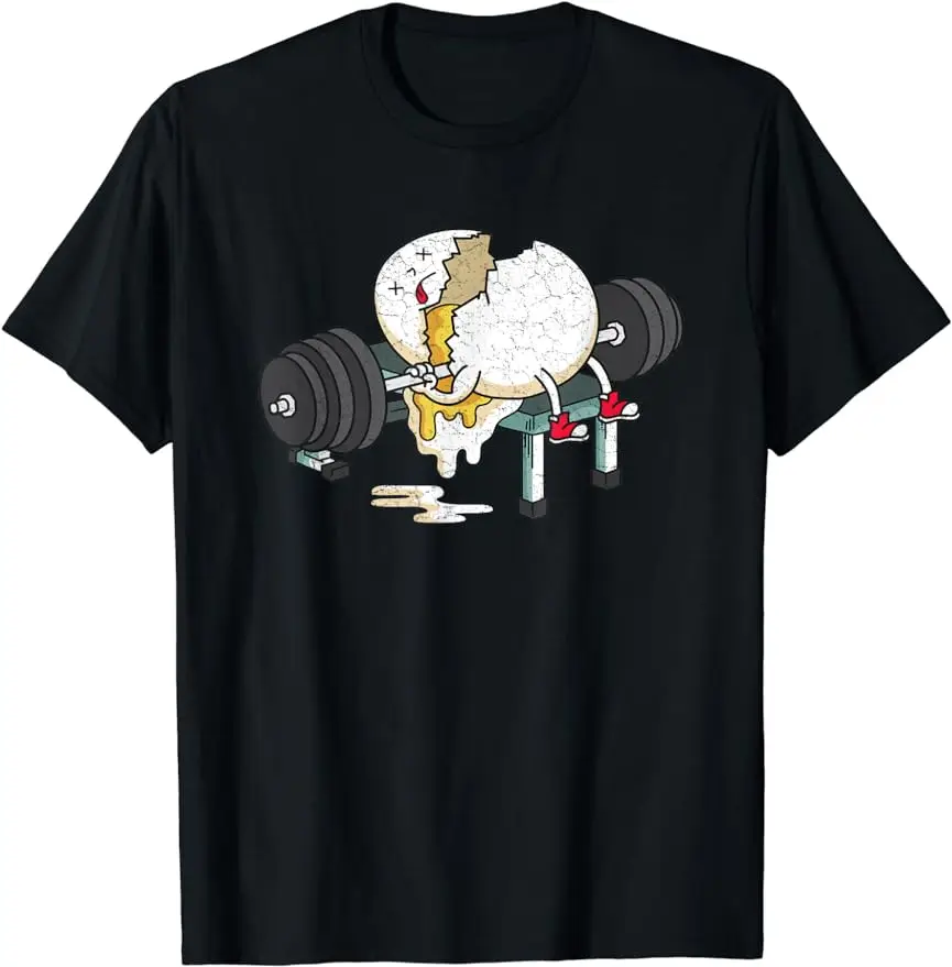 Funny Dino Sore Dinosaur Workout Gym Fitness Lifting T-Shirt Unisex Style Shirts for Women Men Clothing Casual Hip Hop Shirt