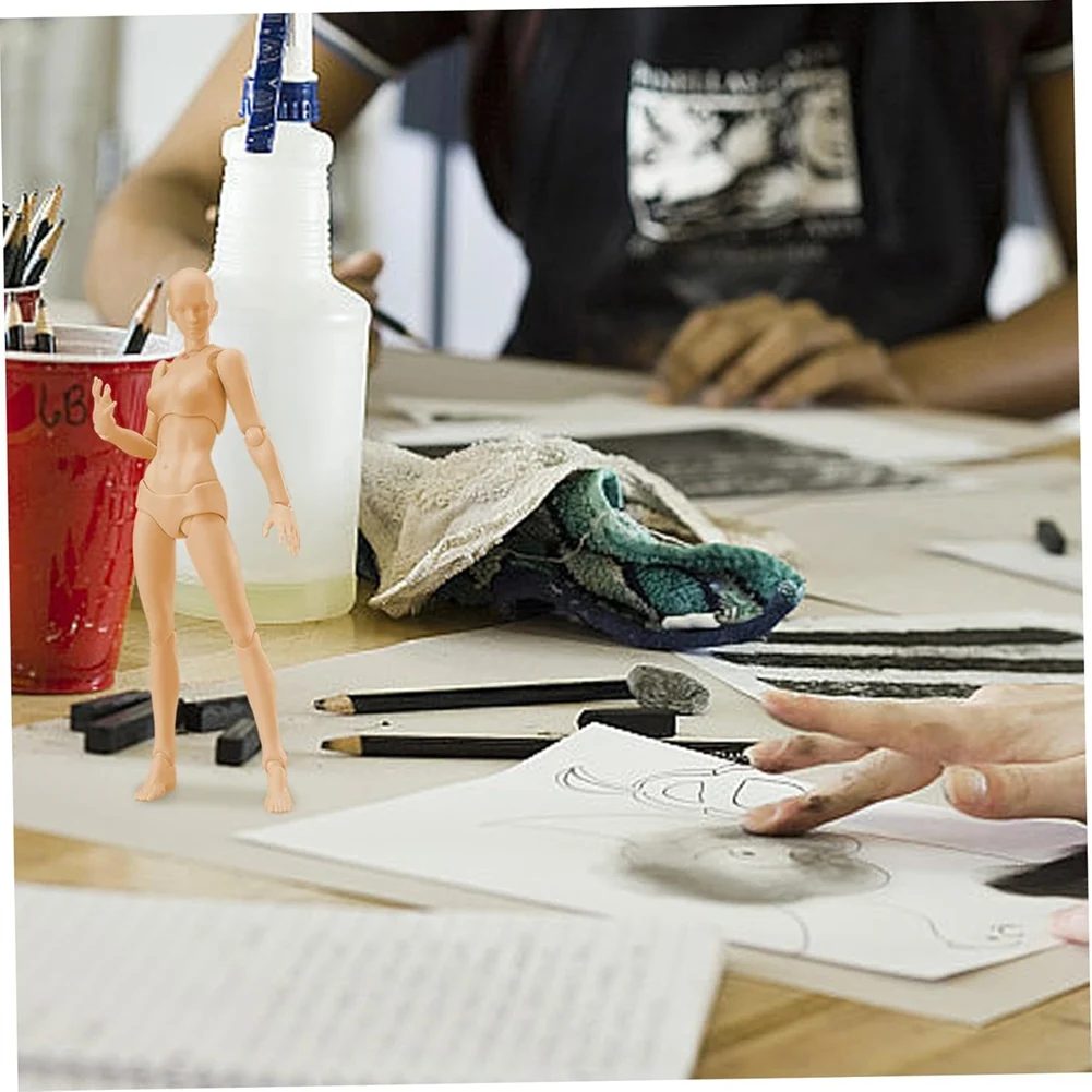 

Action Figures, Drawing Models Figure Artist Draw Painting Model With Stand Support & Accessories For Artists, Maleb87b