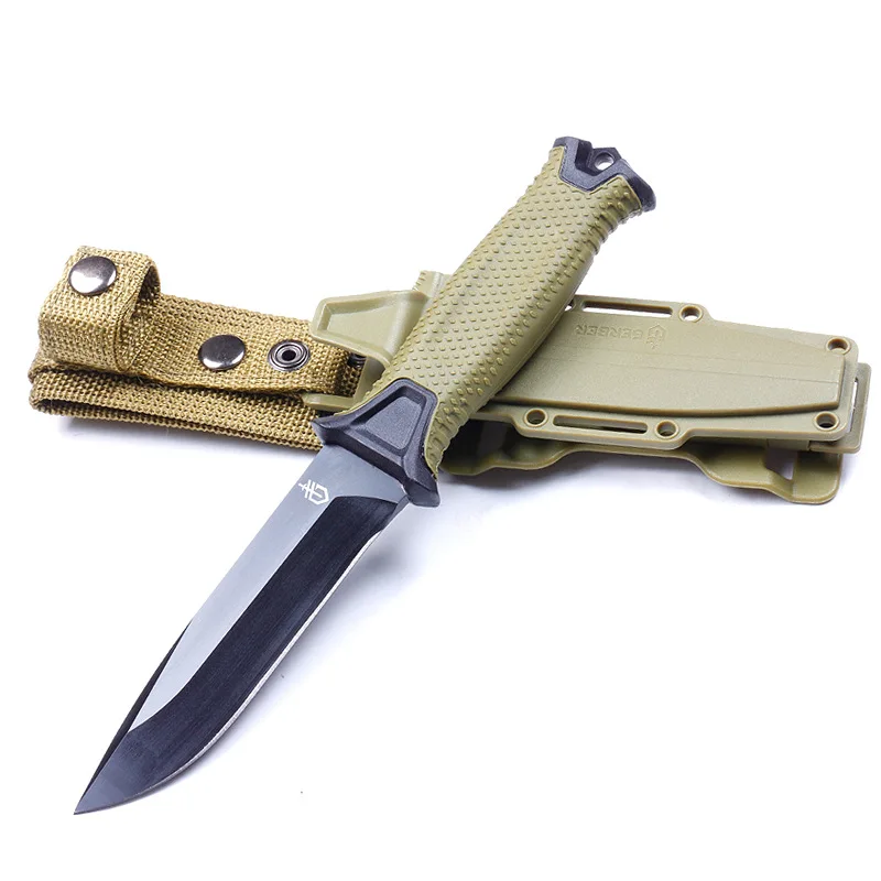 

NEW EDC Portable Outdoor Small Knife Straight Sharp Fruit Knife Wild Survival Jungle Exploration Tactical Tool