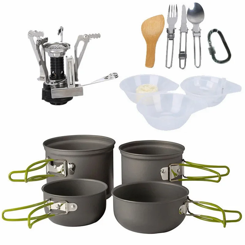 Portable Camping Cookware Set for 1-2 Persons, Amazon Bestseller