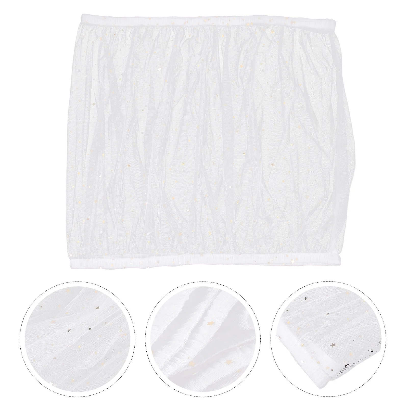 

Birdcage Cover Elastic Netting Splash-Proof Parrot Cage Protector Food Catcher Bottom Elastic Fit All Size Cages Accessories