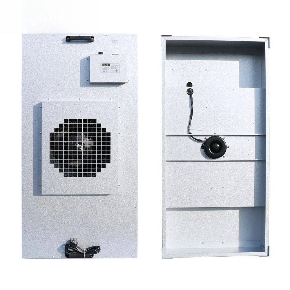 

Customized 2x2 2x4 3x4 4x4 FFU Laminar Flow Air Purification Unit Fan Filter Unit For Clean Room