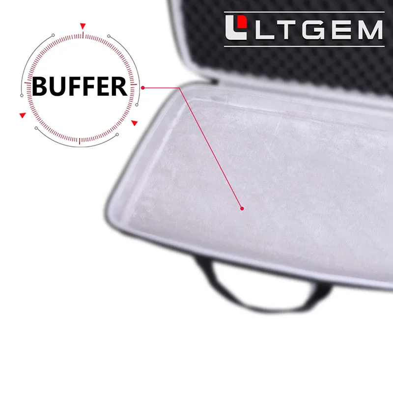 LTGEM EVA Hard Case for Akai Professional APC40MKII Ableton Live Performance MIDI Controller Protective Carrying Storage Bag