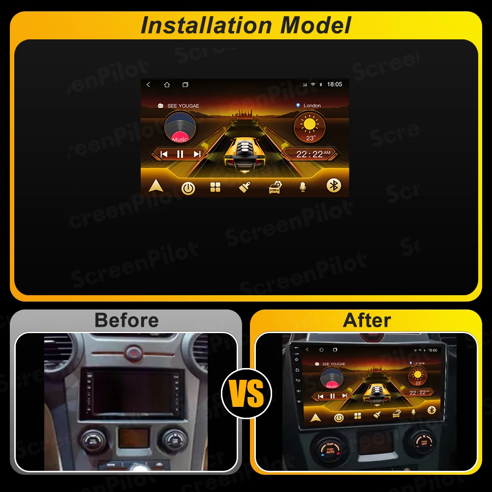 لكيا كارينز UN 2006 2007 - 2011 2012 راديو السيارة أندرويد 15 الوسائط المتعددة مشغل فيديو ستيريو رئيس وحدة 2 din السيارات شاشة تعمل باللمس