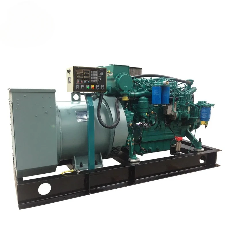 120kw Marine Diesel Boat Generator Set For Fram Factory