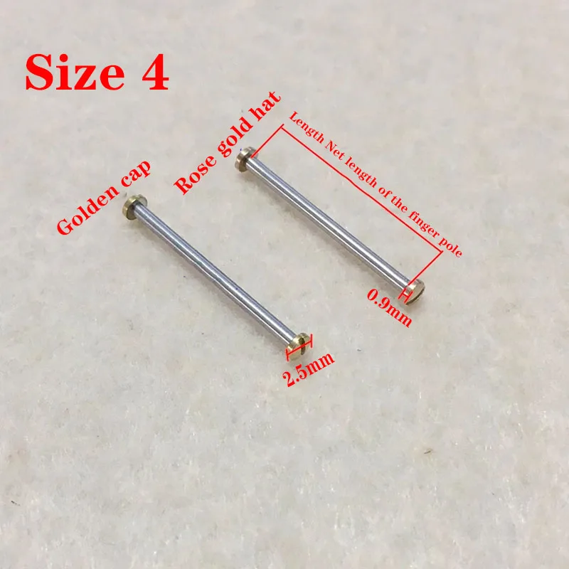 1 PC Watchband Screw Rod Belt Fixing Shaft Stainless Steel Bolt Pin 1.3 Diameter Lug Rod Screw Shaft Watch Accessories