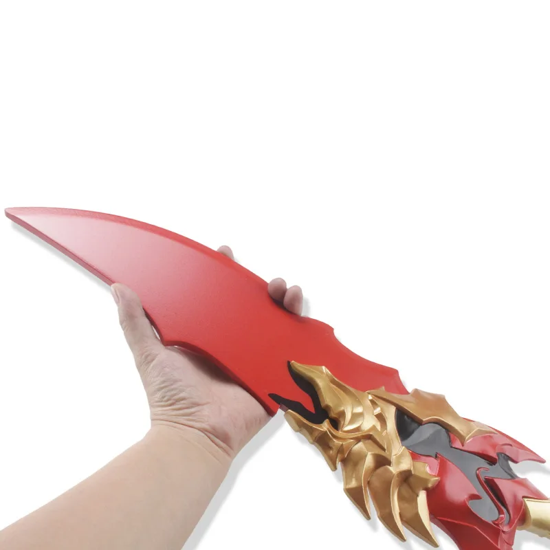 Nowy Model 2025 Gorąca Gra Mobilna Solo Przebranie Broń Bambusowa Drewniany Miecz Rekwizyty Cosplay Miecze Nie Ostre Prezent na Boże Narodzenie