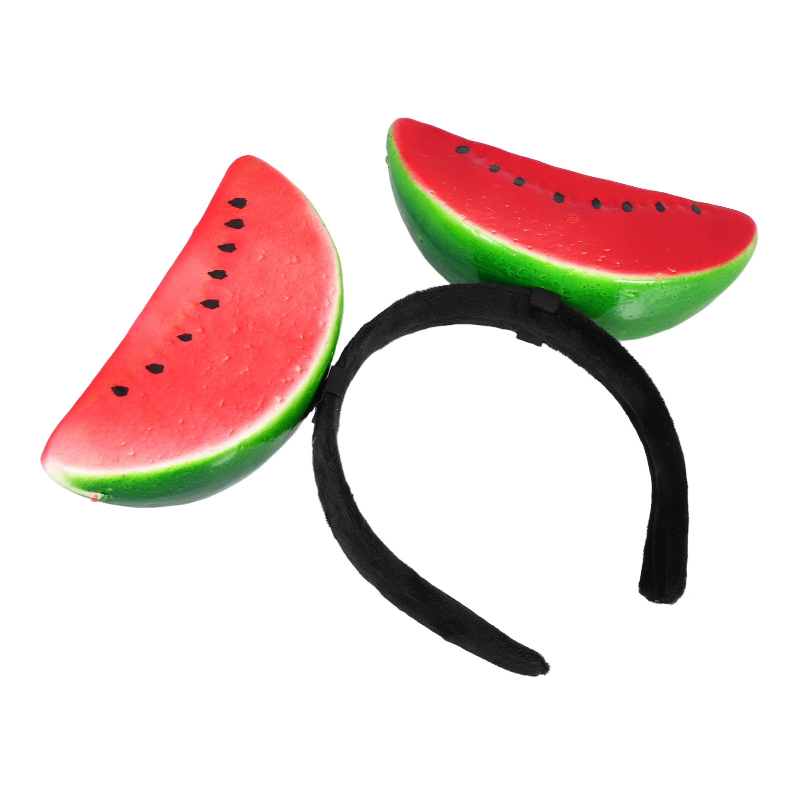 

Three Dimensional Watermelon Headband Cute Fruit Accessories for Women Photo Prop Comfortable Term Use Party Hats Stylish