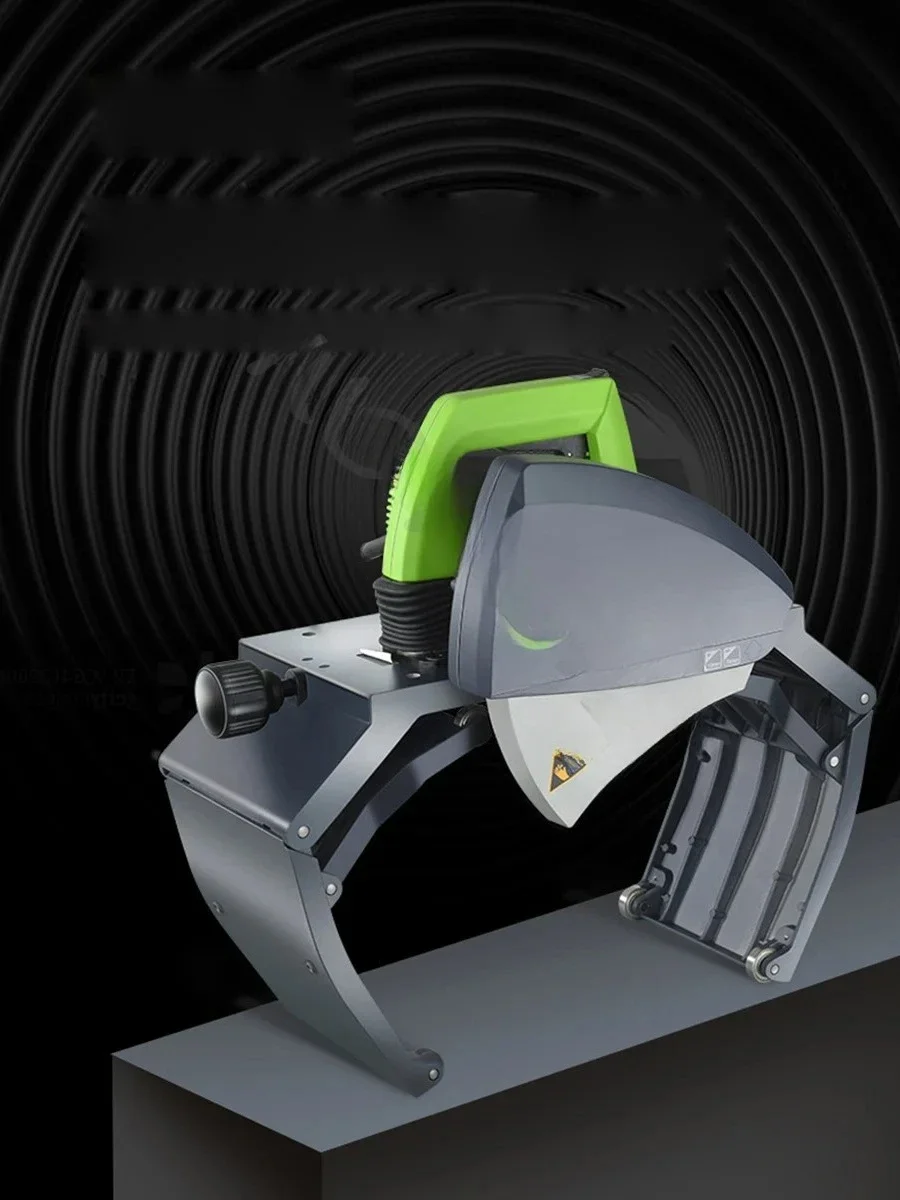 Electric Pipe Cutter Handheld Round Pipe Cutting Machine Stainless Steel Pipe Cutting Machine 220V
