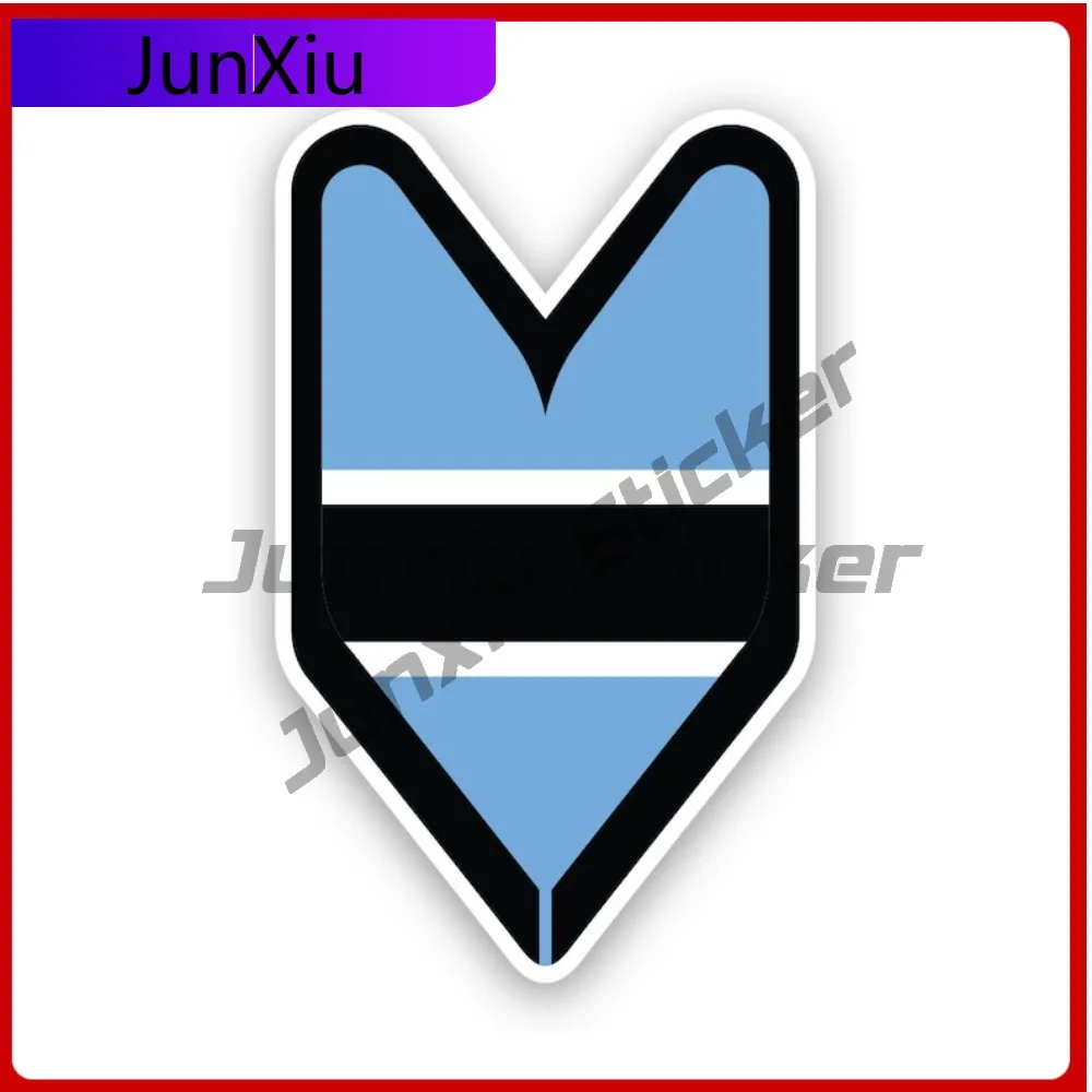 

Botswana Driver Badge Stickerwaterproof Outdoor Decalswakaba Cool Bumper Waterproof Vinyl Decal For Laptops Protection Outdoor