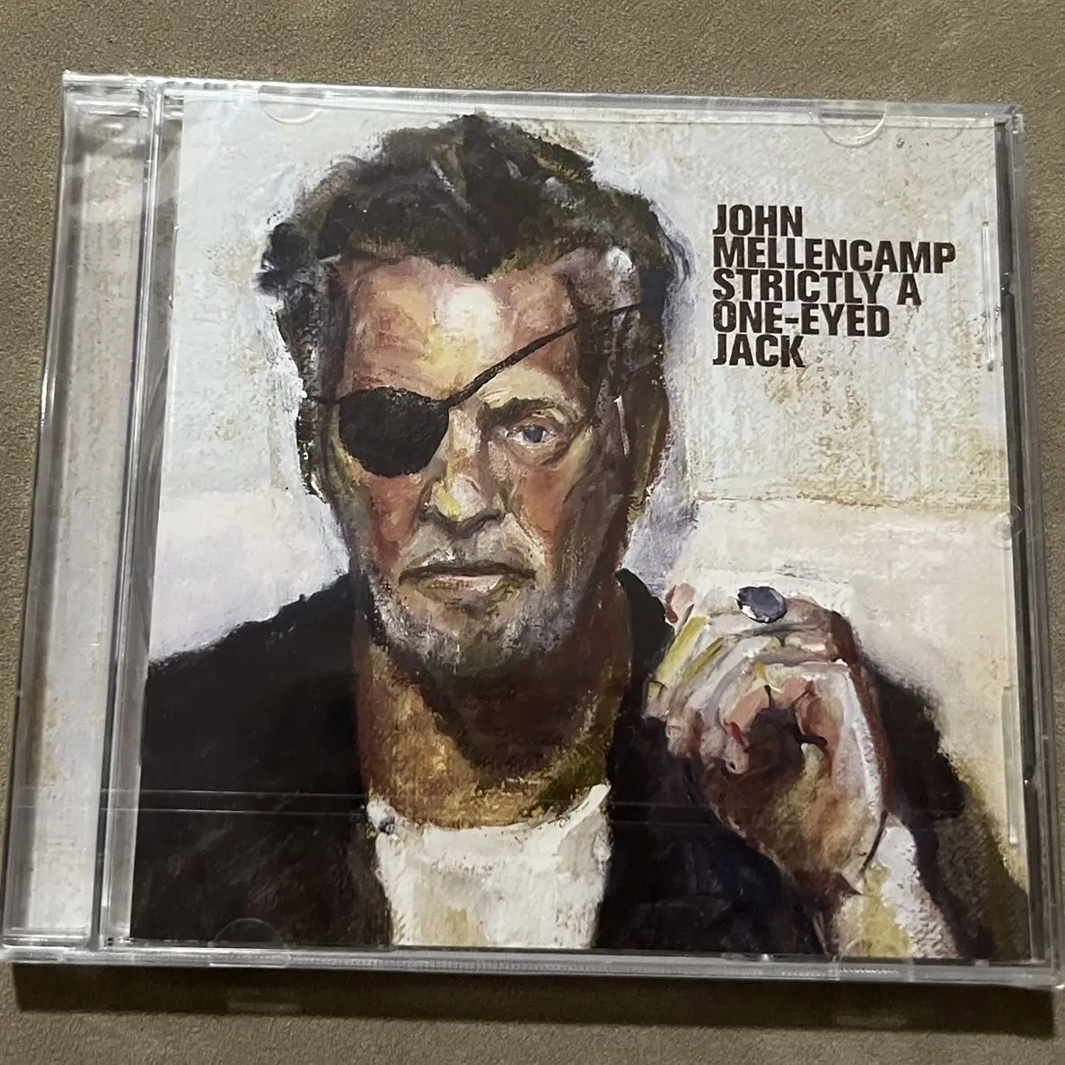 

Музыкальный компакт-диск Pop John Mellencamp, строгий одноглазый Джек, альбом Wasted Days, музыкальная запись, косплей, Walkman, автомобильный звуковой путь, коробка, подарки